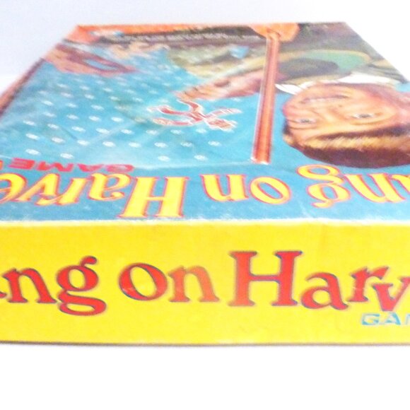GMS1 - Complete 1969 Ideal HANG ON HARVEY Board Game No. 2346-5 Hangman Type - Picture 7 of 9